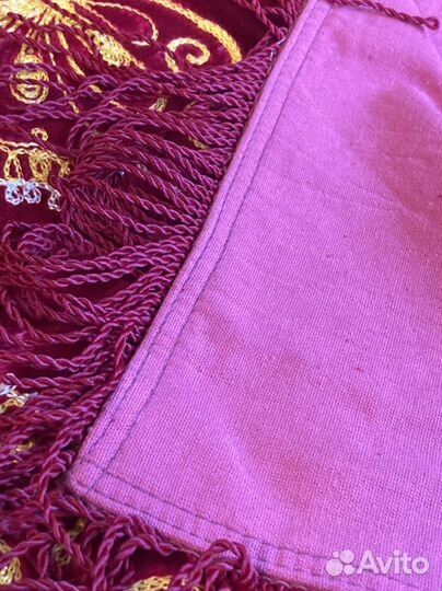 Плюшевая скатерть СССР