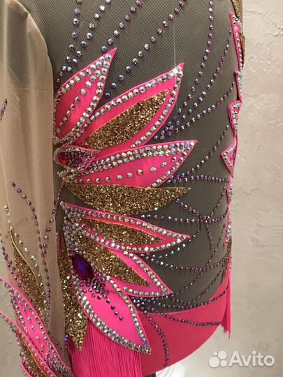 Купальник для художественной гимнастики рост 128см