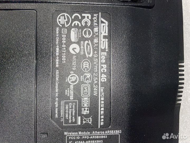 Нэтбук asus EEE PC 4G