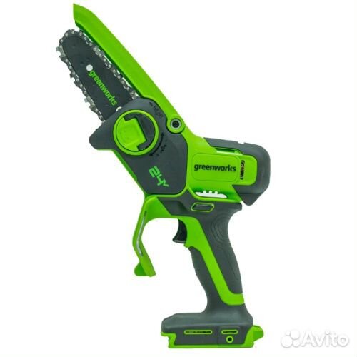 Цепная мини-пила Greenworks G24MCS10K2 24V