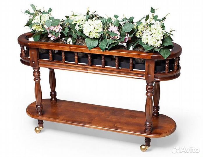 Цветочница из дерева