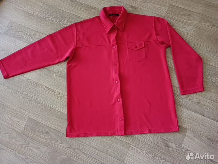 Жакет трикотажный женский на пуговицах р.52-54