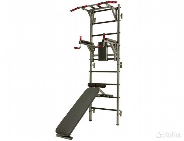 Шведская стенка, турник, брусья, скамья