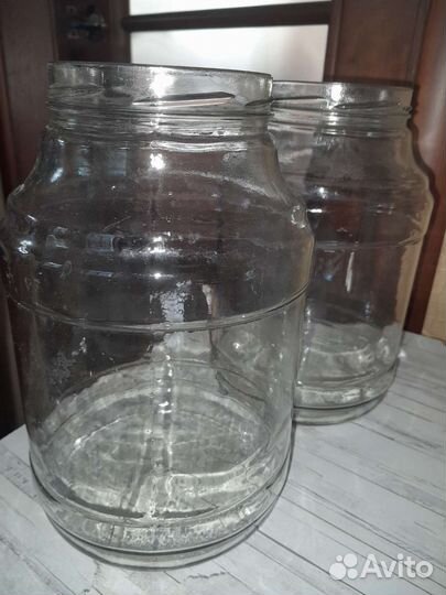 Банки стеклянные разного литража