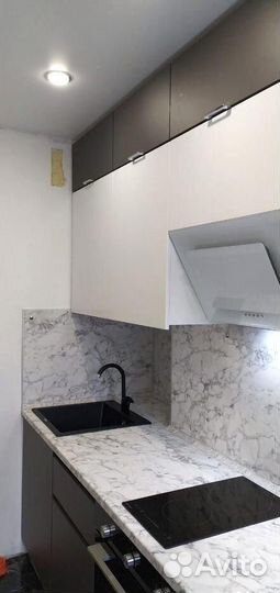 Прямая кухня по индивидуальному проекту