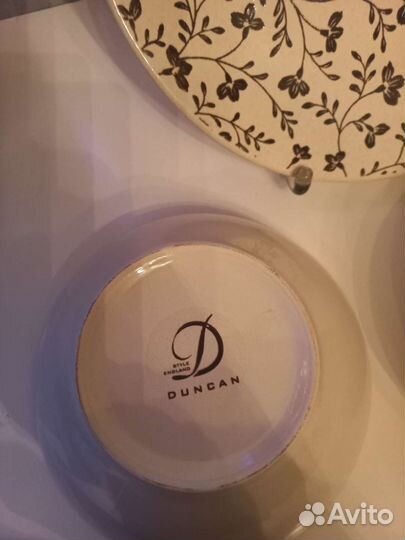 Набор английских тарелок Dunkan