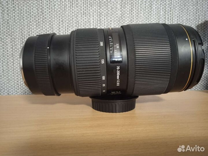 Объектив Sigma 70-200mm F2.8 ii на canon