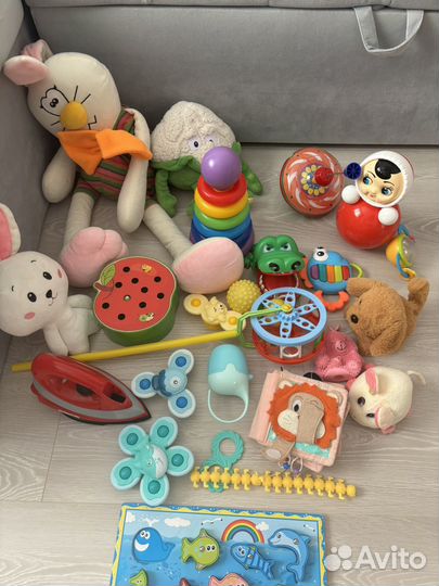 Игрушки пакетом от 0