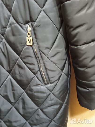 Куртка пуховик полупальто