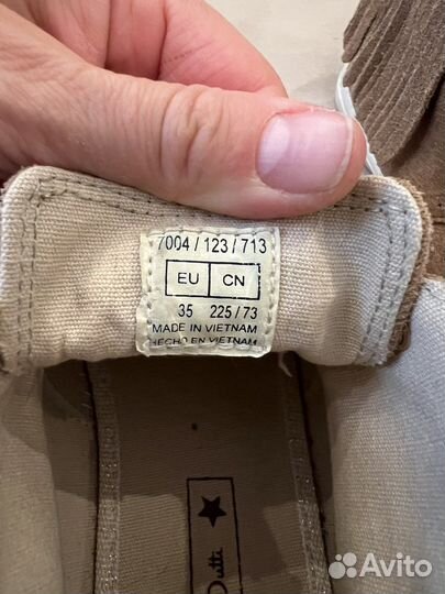 Полуботинки massimo dutti