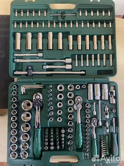 Набор инструментов Hans TK-177, с трещоткой