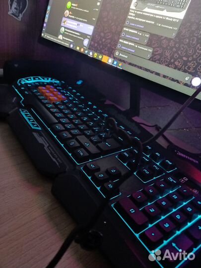 Игровая клавиатура a4 bloody b318