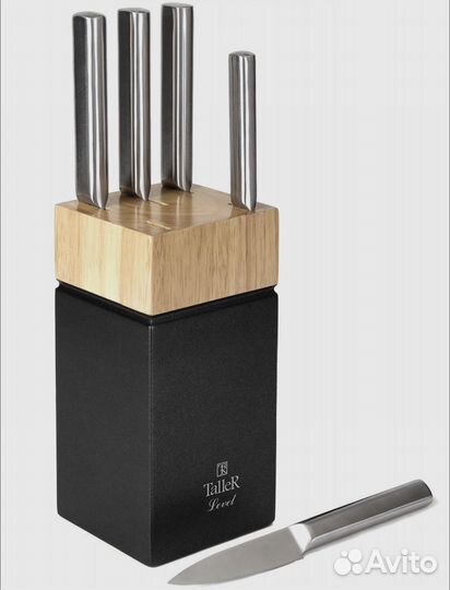 Набор ножей кухонных с подставкой TalleR TR-22013