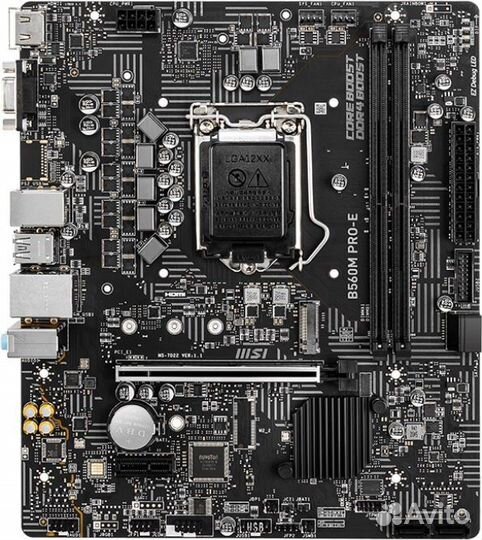 Материнская плата MSI B560M PRO-E