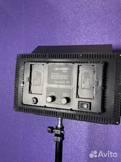 Студийный свет LED + RGB