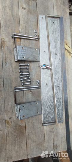 Большие дверные петли из нержавейки