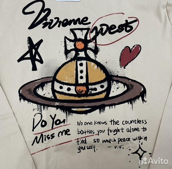 Vivienne westwood лонгслив