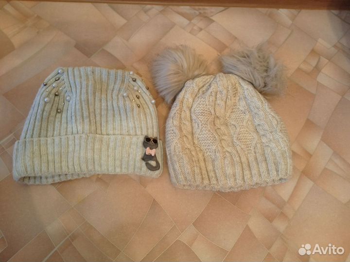 Шапки на девочку от 1 до 5 лет