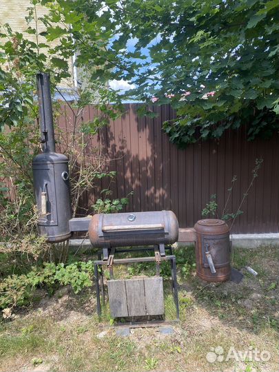 Коптильня Мангал барбекю печь
