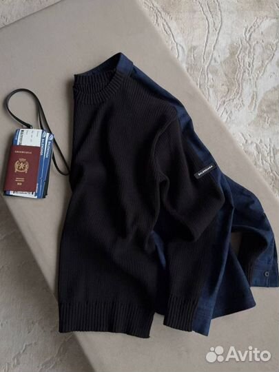 Рубашка свитер Balenciaga оверсайз (топ 2025 )