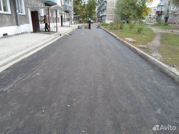 Асфальтирование, благоустройство территорий