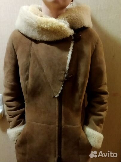 Дубленка натуральная женская 42 44