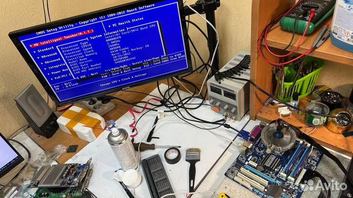 Процессор 4ядра Intel Core 2 Quad Q6600 LGA775