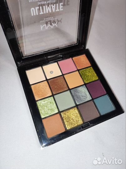 Палетка теней NYX ultimate utopia б/у
