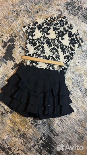 Юбка шорты кашемир 100 кардиган водолазка