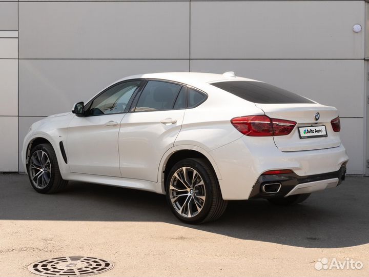 BMW X6 3.0 AT, 2017, 93 516 км