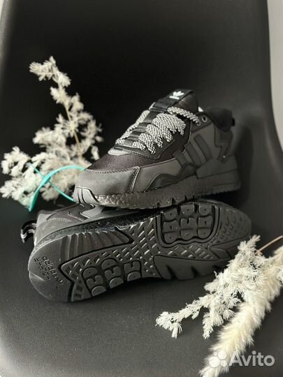 Кроссовки Adidas Nite Jogger Black/черный