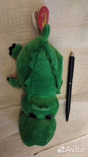Детская мягкая игрушка- перевёртыш Мишка-крокодил