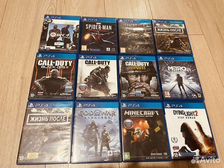 Игры на Sony PS4