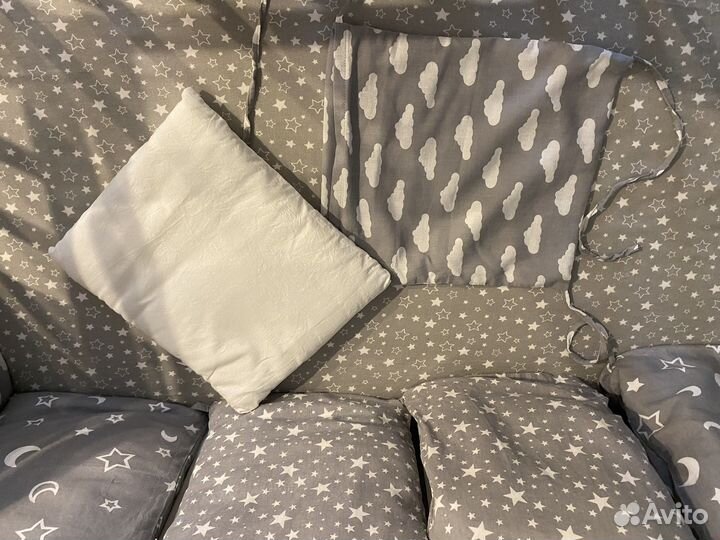 Бортики в детскую кроватку