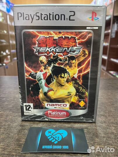 Tekken 5. Лицензионный диск Sony Playstation 2 PS2