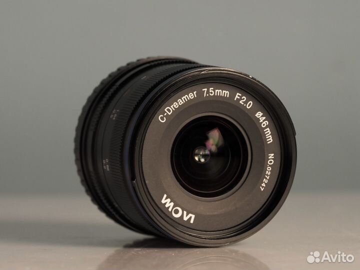 Laowa 7.5mm f/2 MFT STD Black Micro 4/3