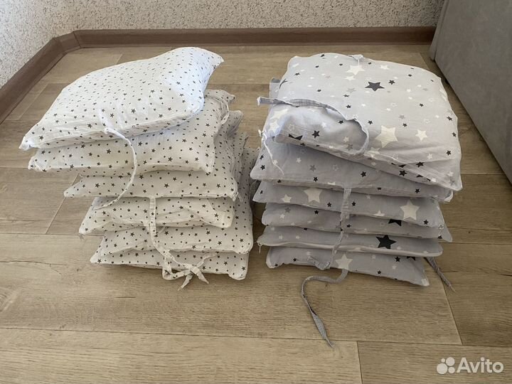 Бортики в детскую кроватку