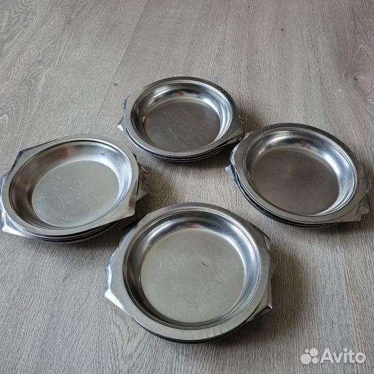 Тарелки из нержавейки СССР