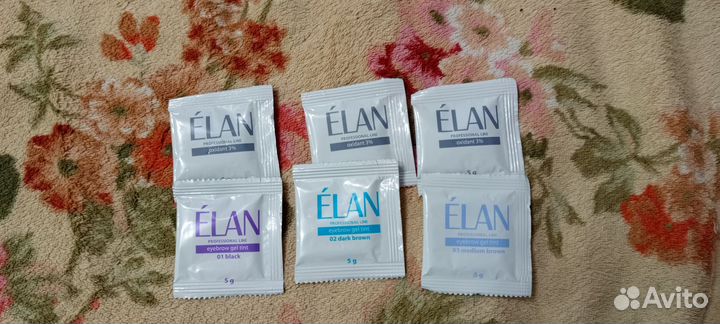 Краска для бровей elan