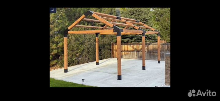 Крепеж для бруса. Конекторы для глэмпинга