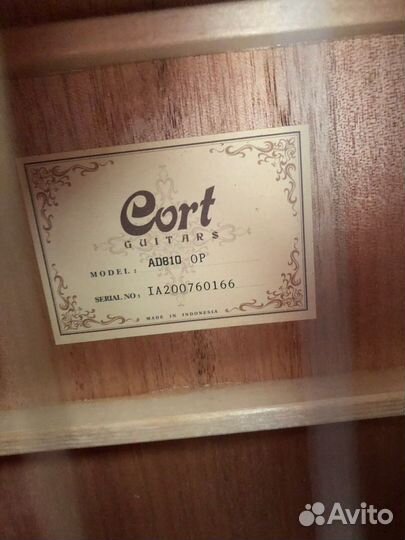Гитара аккустическая Cort новая