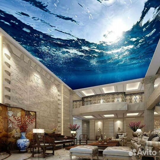 Натяжные потолки с гарантией