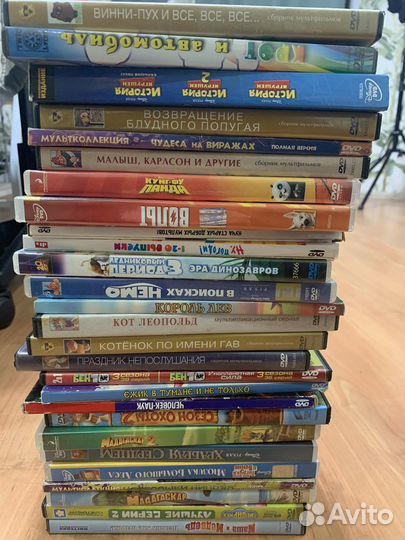 Dvd диски мультфильмы