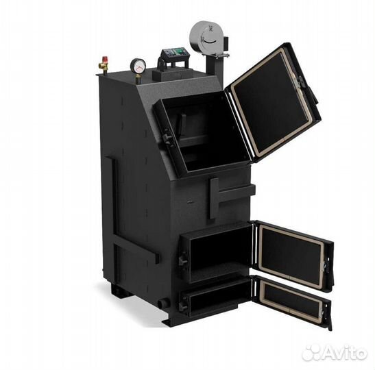 Твердотопливный котел длительного горения