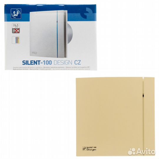 Вентилятор вытяжной Soler Palau silent-100 CZ ivor