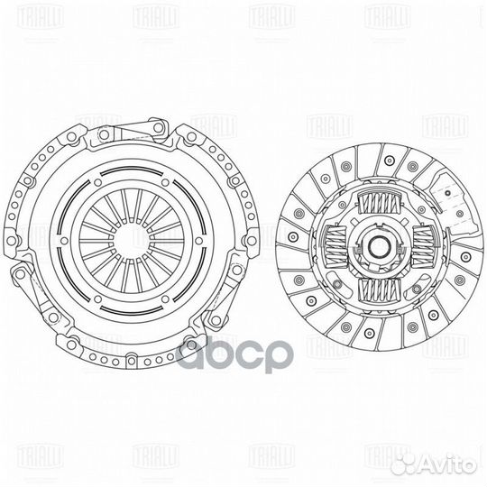 Сцепление в сборе для а/м Ford Focus II (05) 1