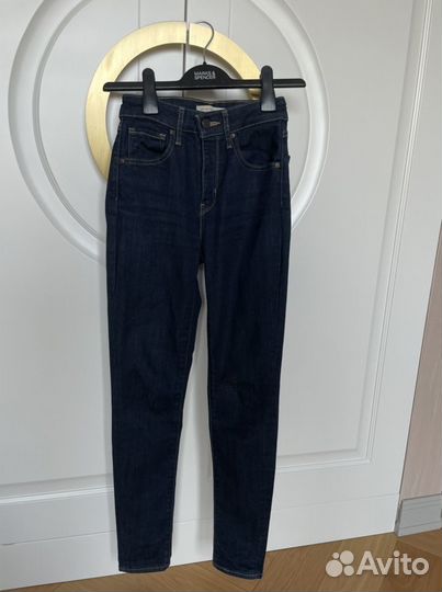 High rise skinny levis 721