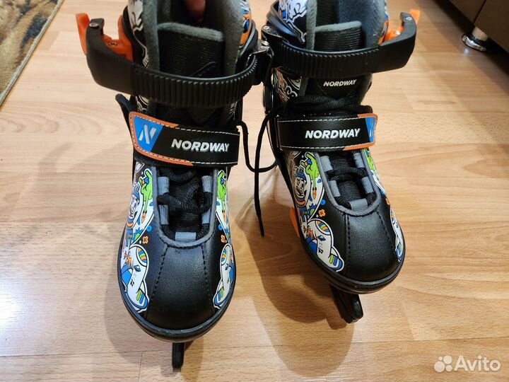 Коньки детские раздвижные 29-31