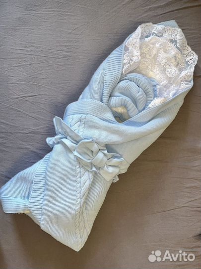 Зимний конверт на выписку