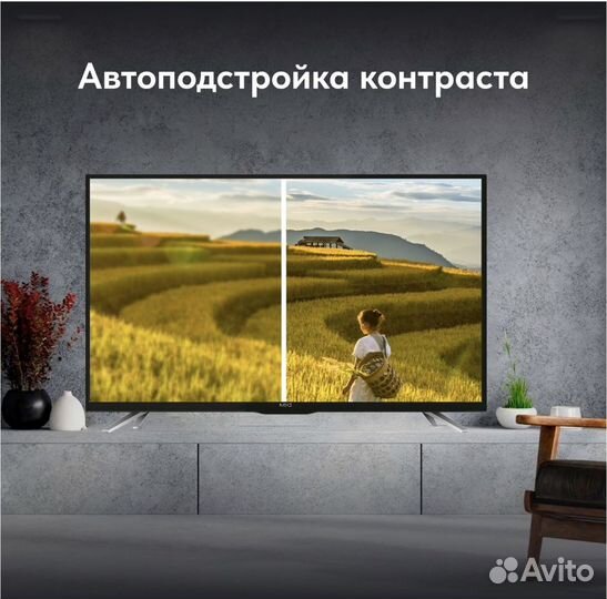 Телевизор SMART tv 43 новый голосовой пульт